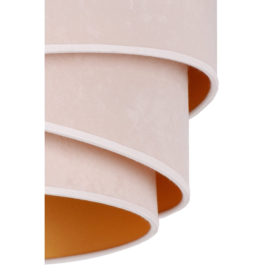 Duolla - Lühter KOBO 1xE27/15W/230V d. 45 cm kreemikas/kuldne