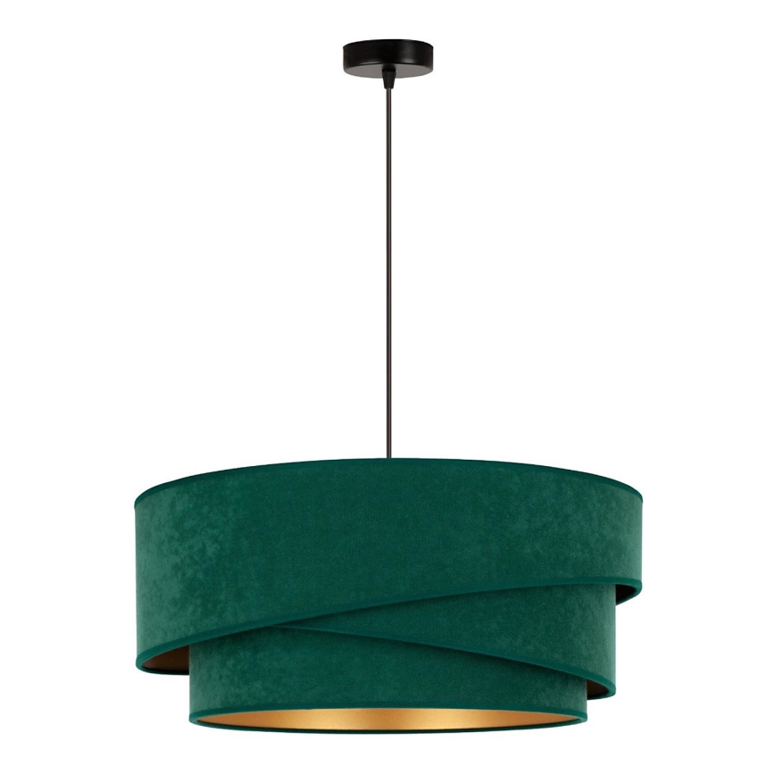 Duolla - Lühter KOBO 1xE27/15W/230V d. 45 cm roheline/kuldne
