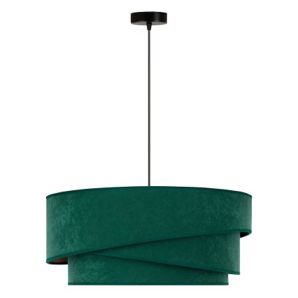 Duolla - Lühter KOBO 1xE27/15W/230V d. 45 cm roheline/kuldne