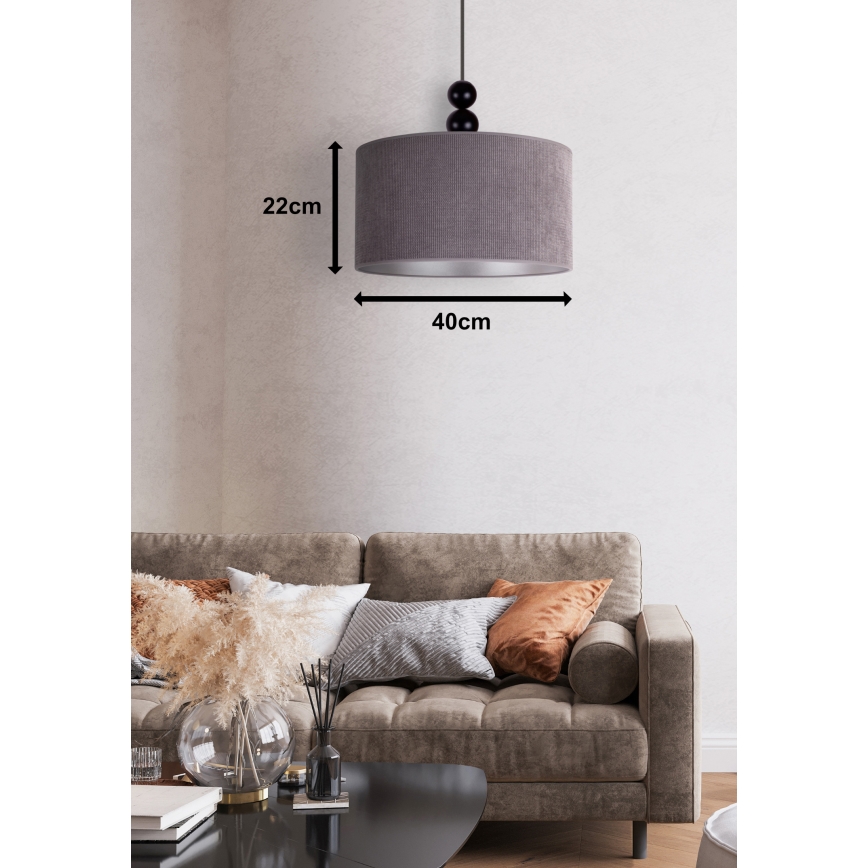 Duolla - Lühter LYON 1xE27/15W/230V d. 40 cm hall