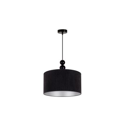 Duolla - Lühter LYON 1xE27/15W/230V d. 40 cm must