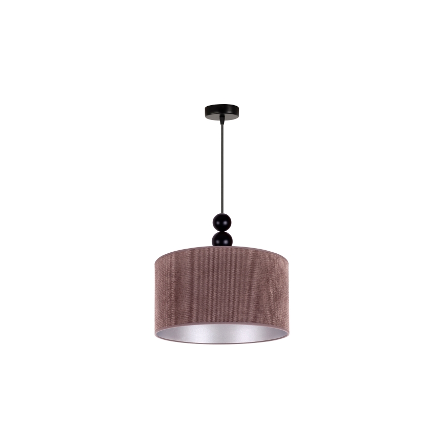 Duolla - Lühter LYON 1xE27/15W/230V d. 40 cm pruun