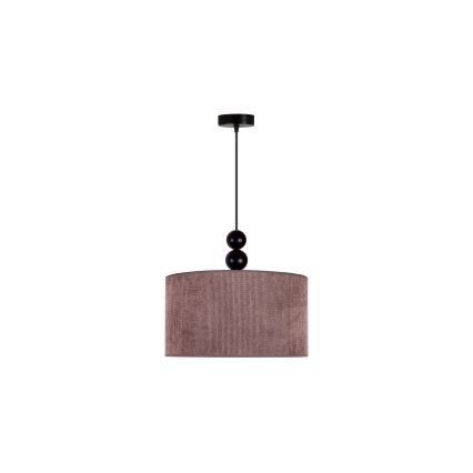 Duolla - Lühter LYON 1xE27/15W/230V d. 40 cm pruun