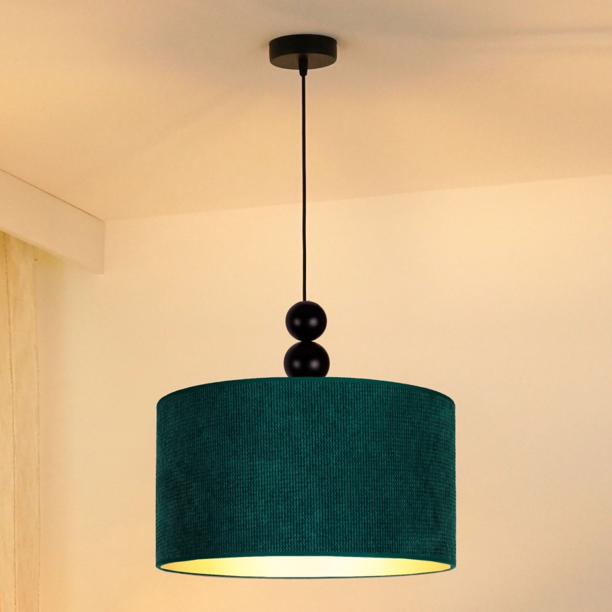 Duolla - Lühter LYON 1xE27/15W/230V d. 40 cm roheline