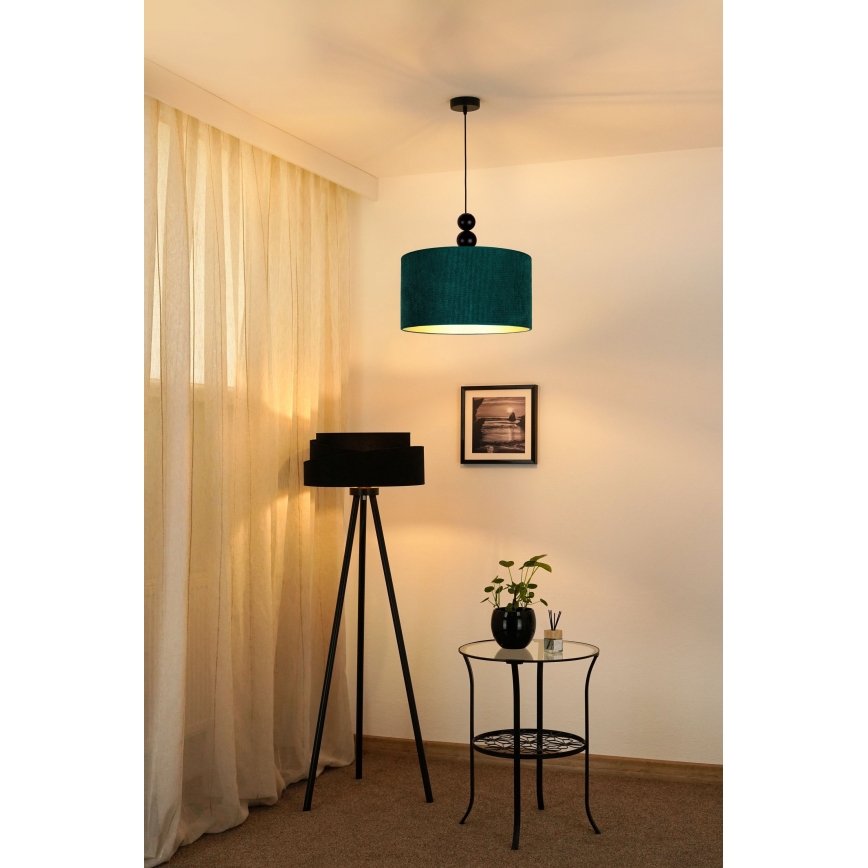 Duolla - Lühter LYON 1xE27/15W/230V d. 40 cm roheline