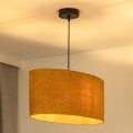 Duolla - Lühter OVAL 1xE27/15W/230V pruun