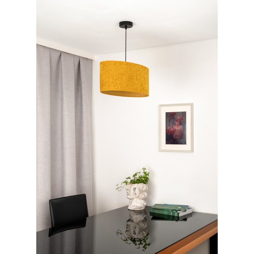 Duolla - Lühter OVAL 1xE27/15W/230V pruun