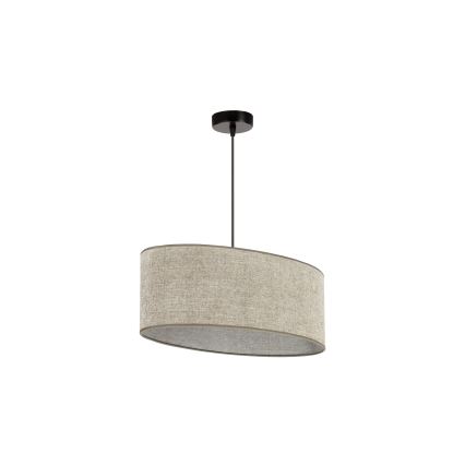 Duolla - Lühter OVAL 1xE27/15W/230V pruun