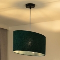 Duolla - Lühter OVAL 1xE27/15W/230V roheline