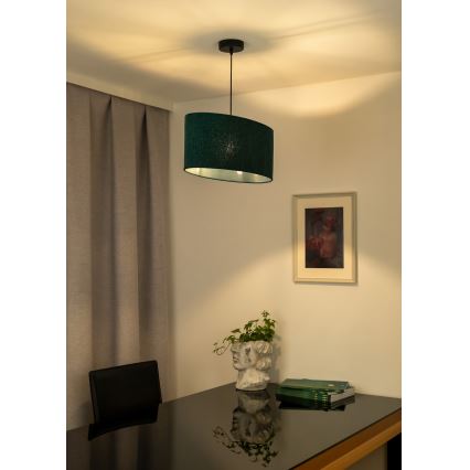 Duolla - Lühter OVAL 1xE27/15W/230V roheline