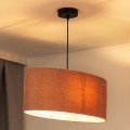 Duolla - Lühter OVAL 1xE27/15W/230V roosa