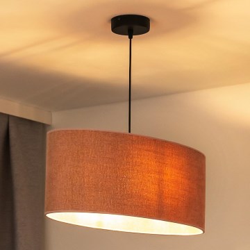 Duolla - Lühter OVAL 1xE27/15W/230V roosa