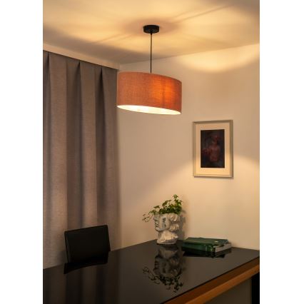 Duolla - Lühter OVAL 1xE27/15W/230V roosa