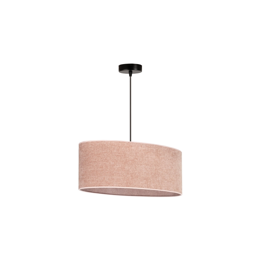 Duolla - Lühter OVAL 1xE27/15W/230V roosa