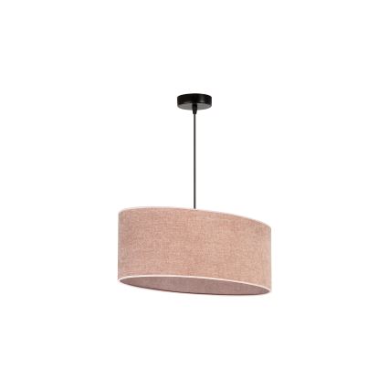Duolla - Lühter OVAL 1xE27/15W/230V roosa