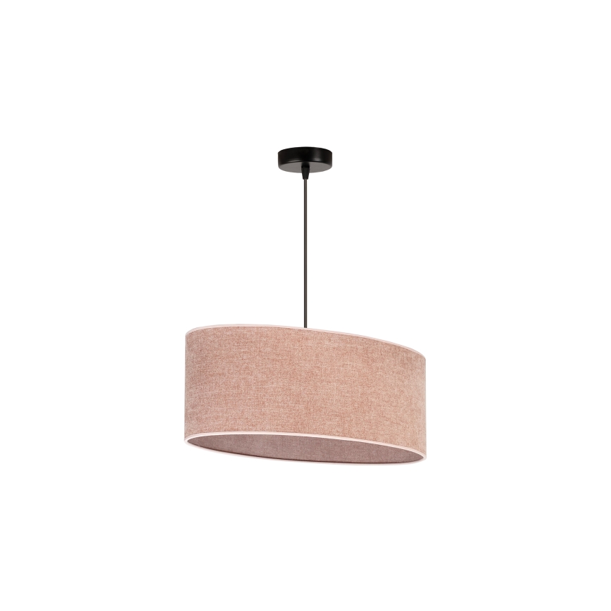 Duolla - Lühter OVAL 1xE27/15W/230V roosa