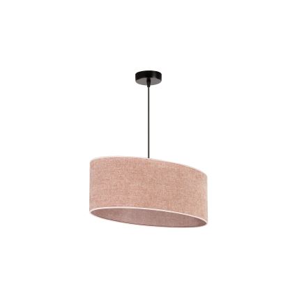 Duolla - Lühter OVAL 1xE27/15W/230V roosa