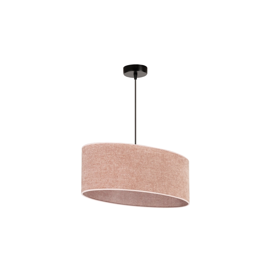 Duolla - Lühter OVAL 1xE27/15W/230V roosa