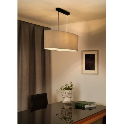 Duolla - Lühter OVAL 2xE27/15W/230V hall