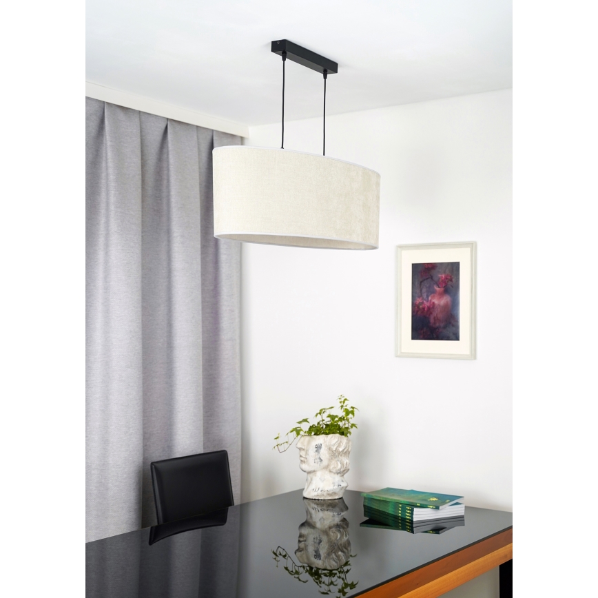 Duolla - Lühter OVAL 2xE27/15W/230V hall