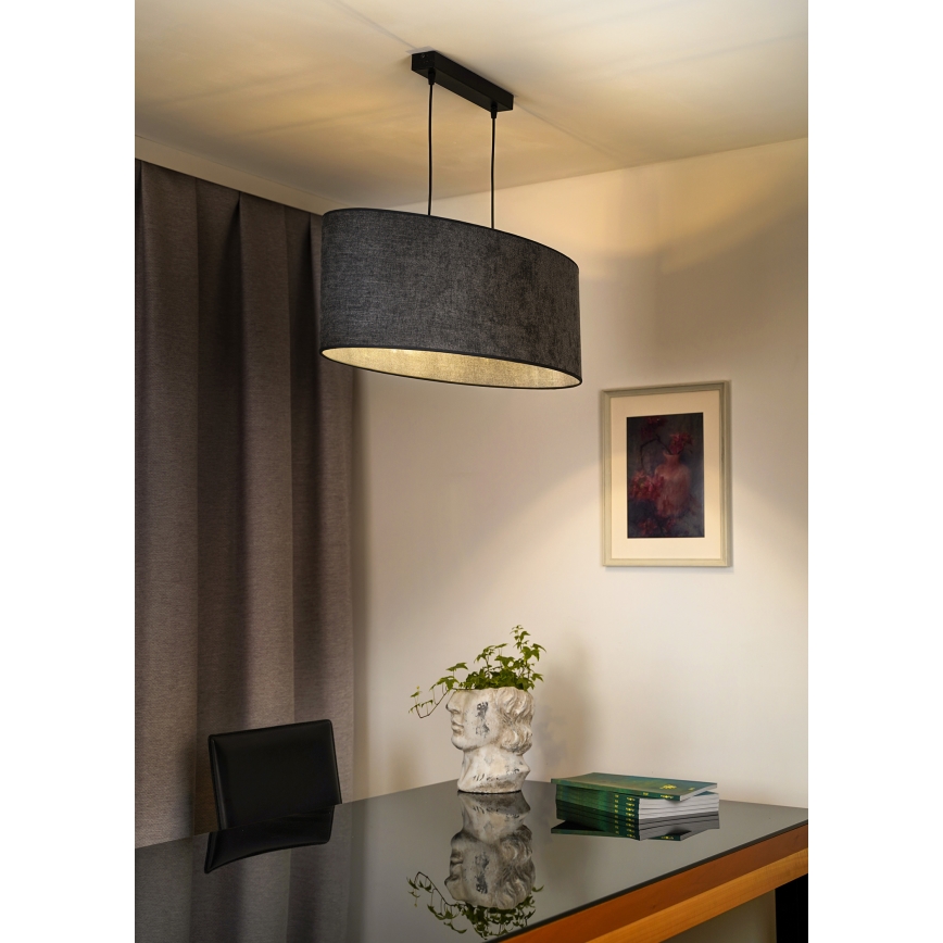 Duolla - Lühter OVAL 2xE27/15W/230V hall
