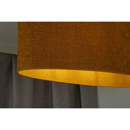 Duolla - Lühter OVAL 2xE27/15W/230V pruun