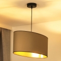 Duolla - Lühter OVAL VEGAN 1xE27/15W/230V beež