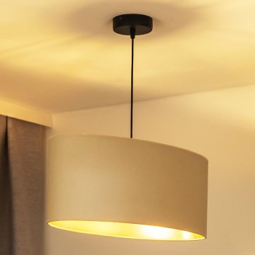 Duolla - Lühter OVAL VEGAN 1xE27/15W/230V kreemikas