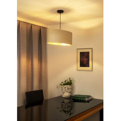 Duolla - Lühter OVAL VEGAN 1xE27/15W/230V kreemikas