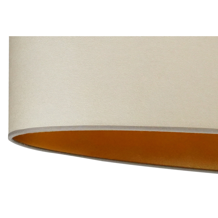 Duolla - Lühter OVAL VEGAN 2xE27/15W/230V beež