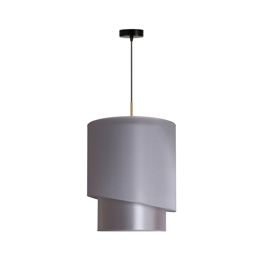 Duolla - Lühter PARIIS 1xE27/15W/230V d. 40 cm hõbe/kuldne