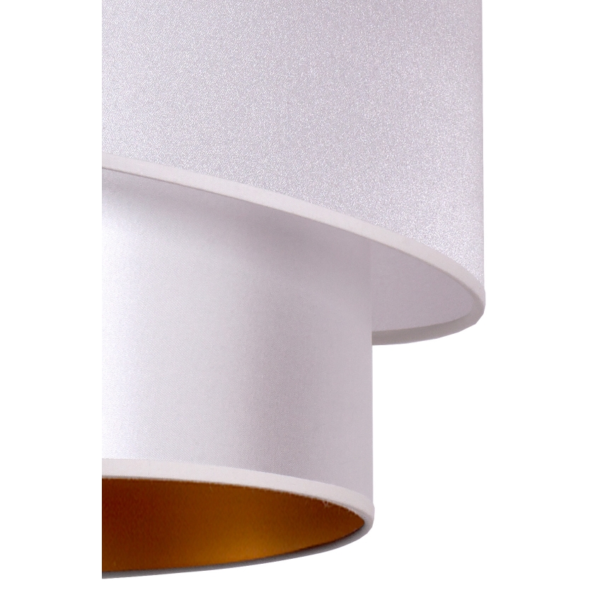 Duolla - Lühter PARIIS 1xE27/15W/230V d. 40 cm hõbe/kuldne