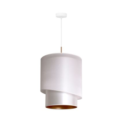 Duolla - Lühter PARIIS 1xE27/15W/230V d. 40 cm hõbe/kuldne