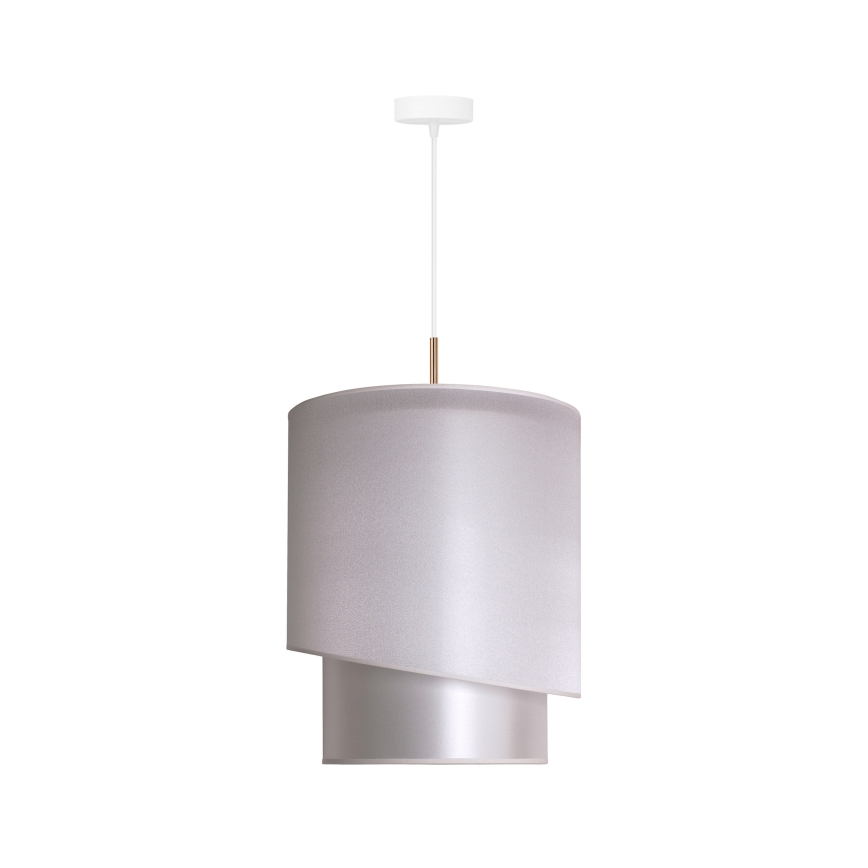 Duolla - Lühter PARIIS 1xE27/15W/230V d. 40 cm hõbe/kuldne