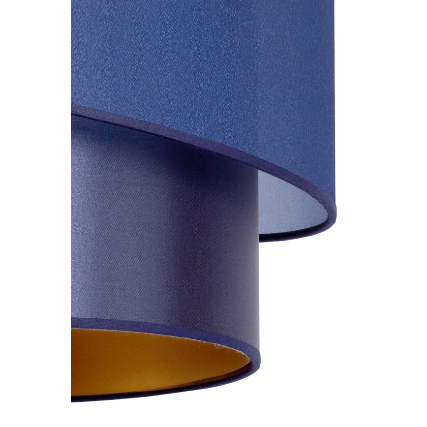 Duolla - Lühter PARIIS 1xE27/15W/230V d. 40 cm sinine/kuldne
