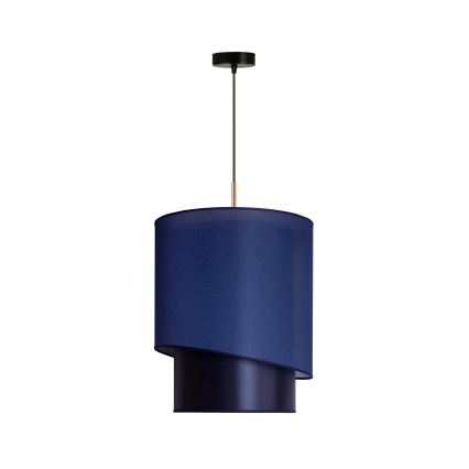 Duolla - Lühter PARIIS 1xE27/15W/230V d. 40 cm sinine/kuldne