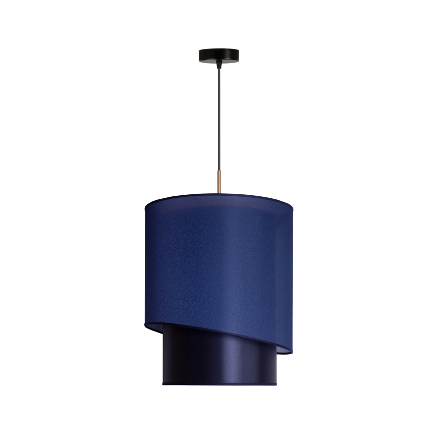 Duolla - Lühter PARIIS 1xE27/15W/230V d. 40 cm sinine/kuldne