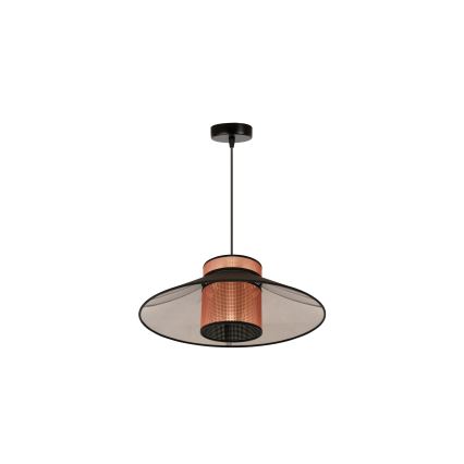Duolla - Lühter RIO SHINY 1xE27/15W/230V d. 45 cm must/vask