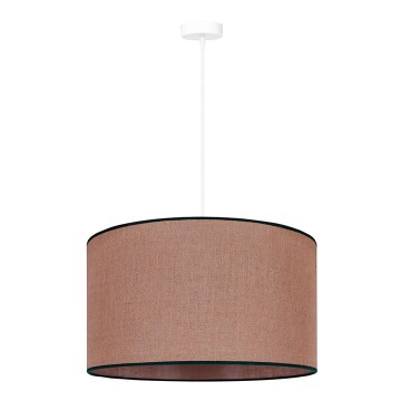 Duolla - Lühter ROLLER 1xE27/15W/230V d. 40 cm pruun/must