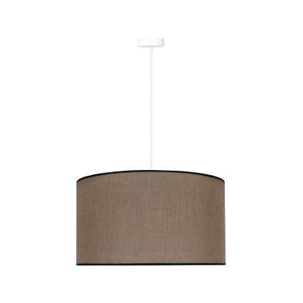 Duolla - Lühter ROLLER 1xE27/15W/230V d. 40 cm pruun/must