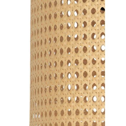 Duolla - Lühter ROLLER 1xE27/15W/230V d. 45 cm rotang/must