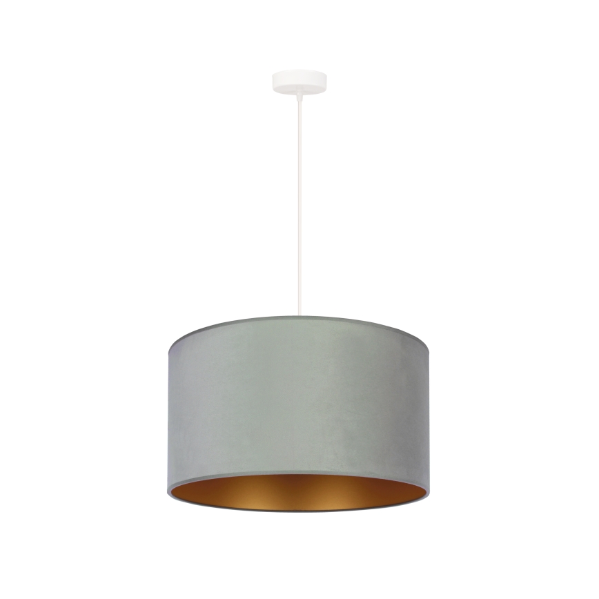 Duolla - Lühter ROLLER 1xE27/15W/230V hele d. 40 cm roheline/kuldne