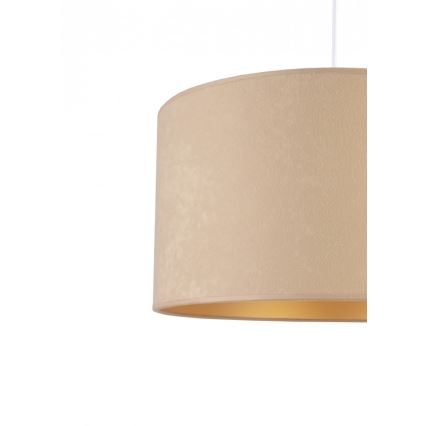 Duolla - Lühter ROLLER 1xE27/40W/230V d. 40 cm beež