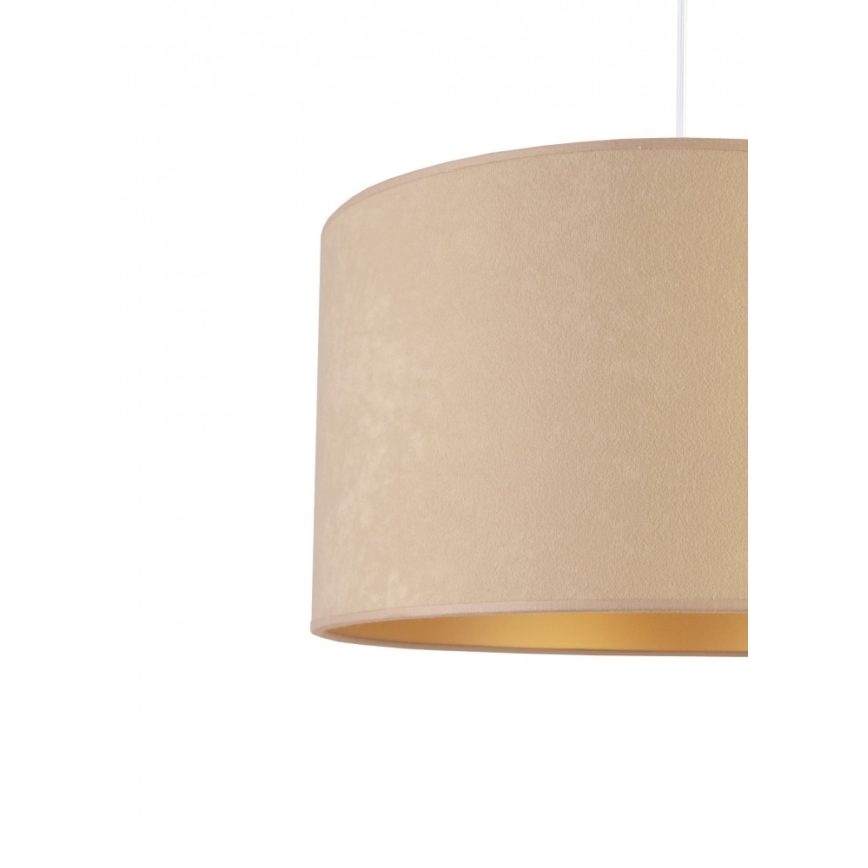 Duolla - Lühter ROLLER 1xE27/40W/230V d. 40 cm beež