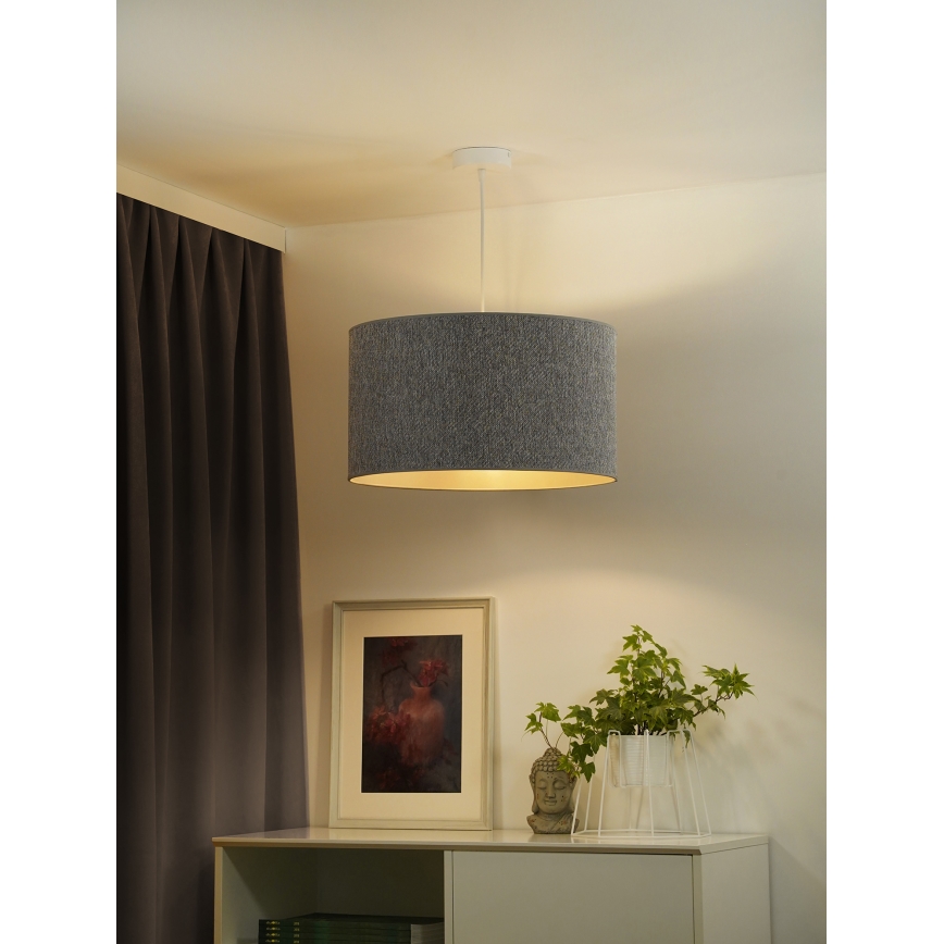 Duolla - Lühter ROLLER ECO RECYCLING 1xE27/15W/230V d. 45 cm hall