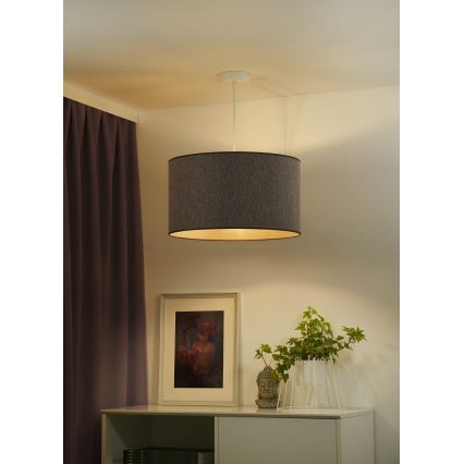 Duolla - Lühter ROLLER ECO RECYCLING 1xE27/15W/230V d. 45 cm pruun