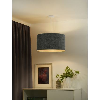 Duolla - Lühter ROLLER ECO RECYCLING 1xE27/15W/230V d. 45 cm roheline