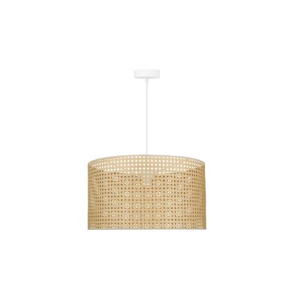 Duolla - Lühter ROLLER RATTAN 1xE27/15W/230V d. 45 cm beež