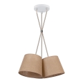 Duolla - Lühter ROSSA 3xE27/15W/230V d. 45 cm pruun