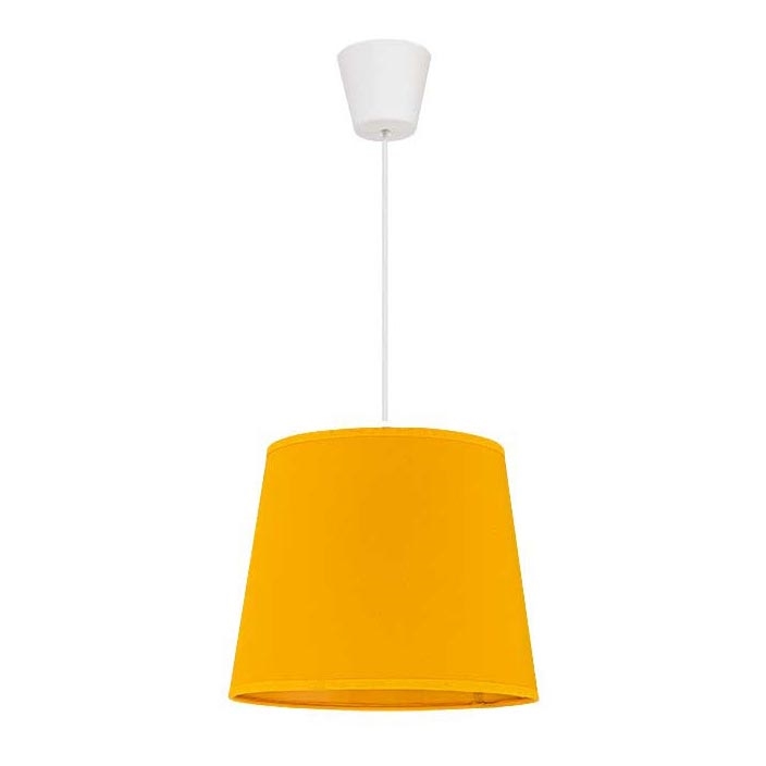Duolla - Lühter SOLO 1xE27/40W/230V d. 24 cm kollane